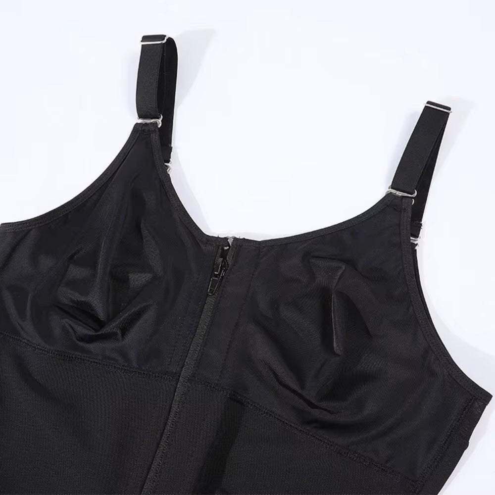 Zipper Style Postpartum Body Shaper Underwear Seamless Slimming Shapewear Push up Butt Lifting Tummy Control Jumpsuits Yoga