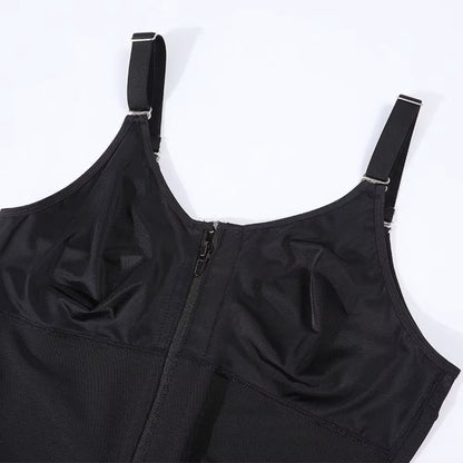 Zipper Style Postpartum Body Shaper Underwear Seamless Slimming Shapewear Push up Butt Lifting Tummy Control Jumpsuits Yoga